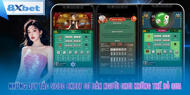 Những quy tắc sicbo 8xbet cơ bản người chơi không thể bỏ qua